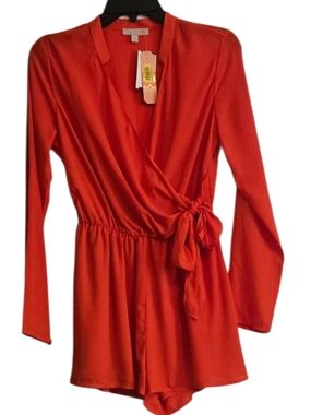 GB Wrap Romper with Side Tie